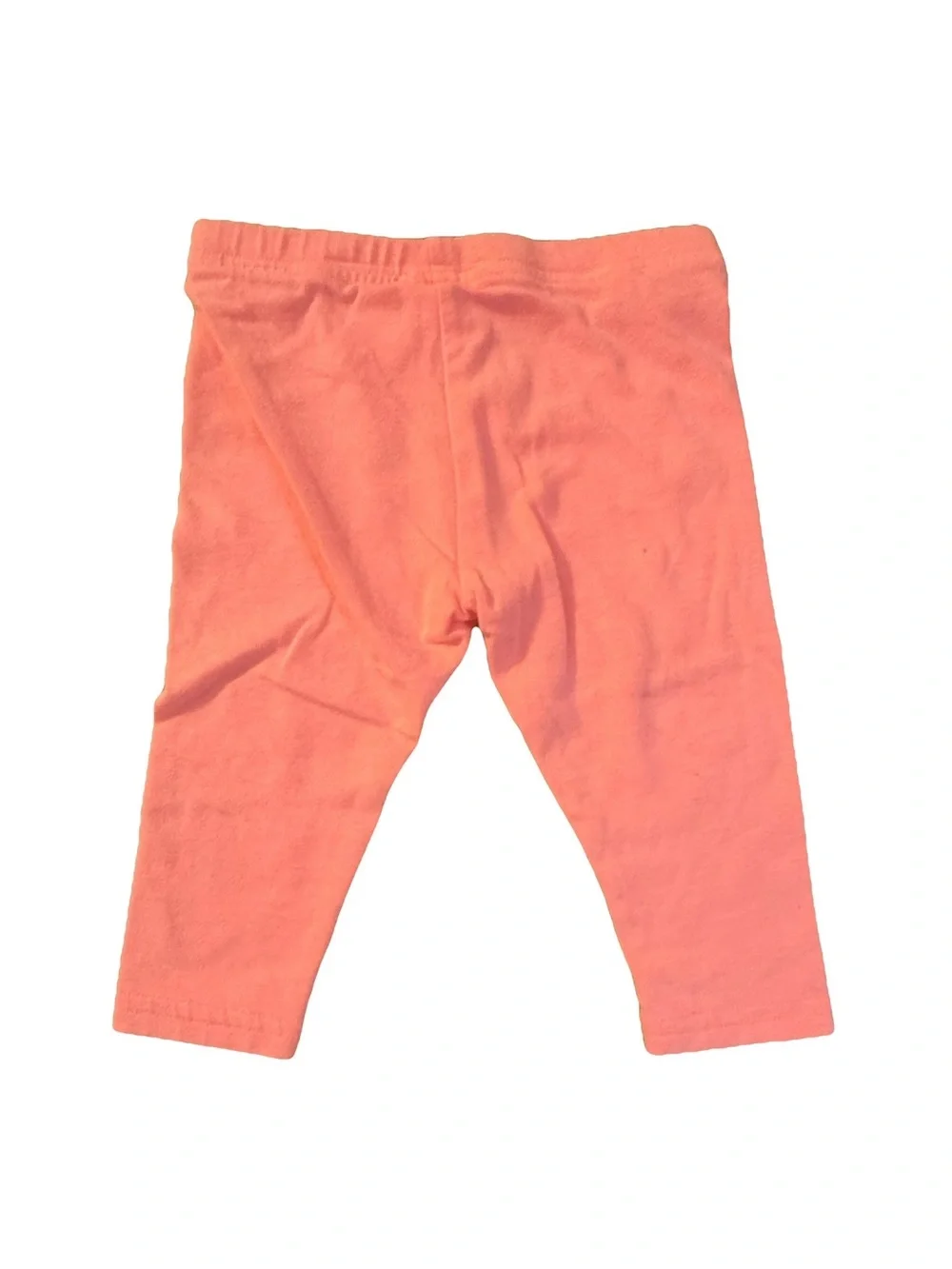 Carter's White Tank Top & Coral Leggings Kids Matching Set